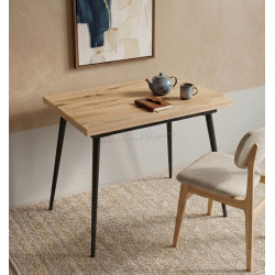 Стол раскладной Mobiland Lilis 60/120x90 (Rivoli/Black)