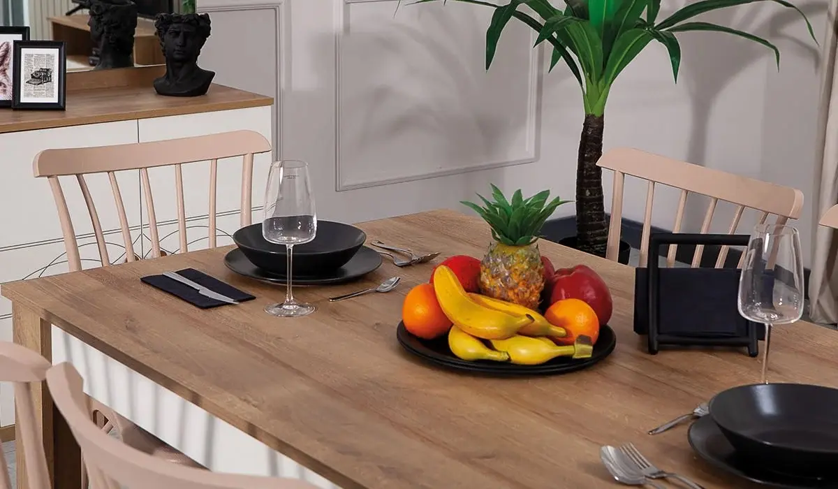 Стол ModaLife Alvin 138x90 (Wood/White)