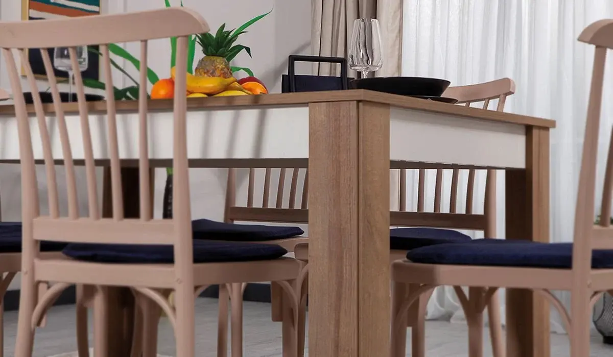 Стол ModaLife Alvin 138x90 (Wood/White)