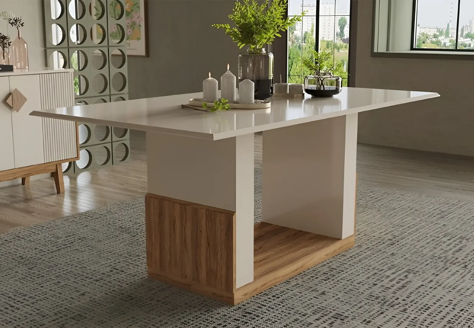 Стол ModaLife Salda 160x90 (White)