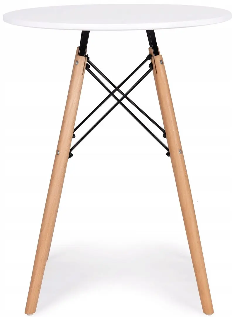 Masa Modern Home KJZB200-60 (White/Wood)