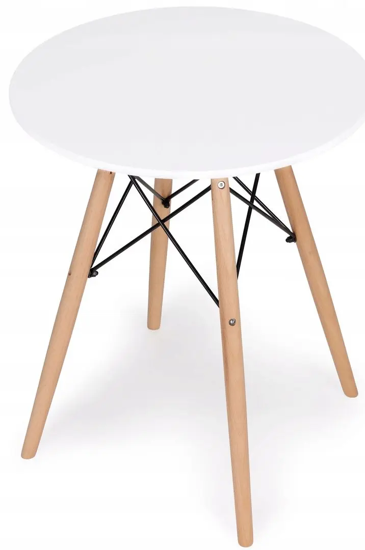 Masa Modern Home KJZB200-60 (White/Wood)