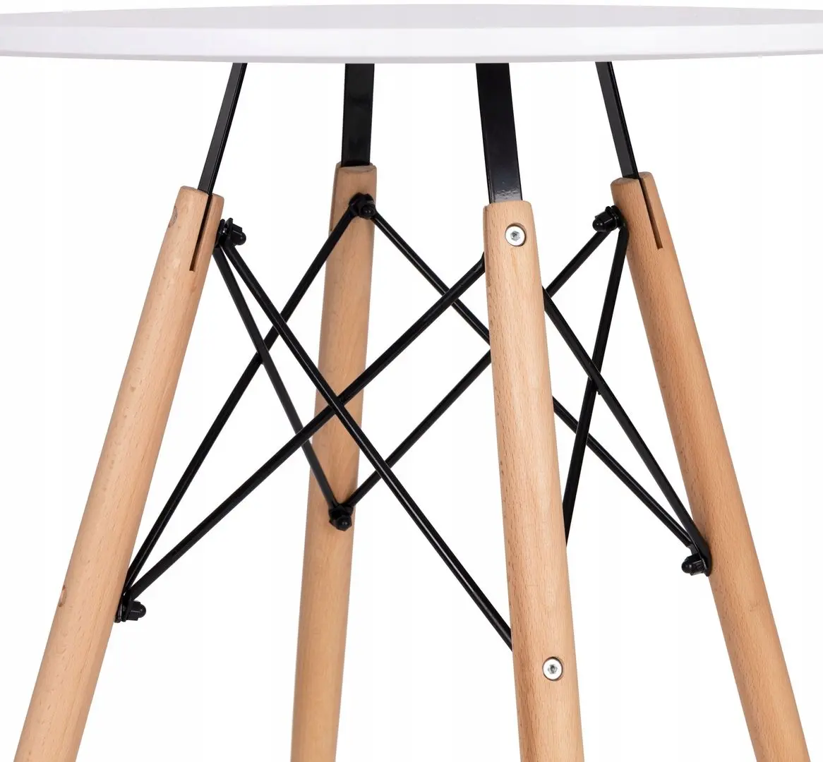 Masa Modern Home KJZB200-60 (White/Wood)