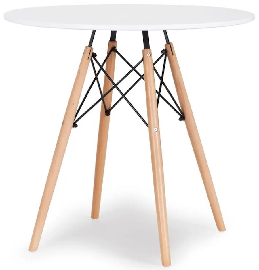 Стол Modern Home KJZB200-80 (White/Wood)