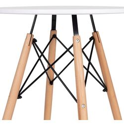 Стол Modern Home KJZB200-80 (White/Wood) Thumb