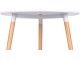 Masa Modern Home KJZB201-80 (White/Wood)