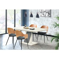 Masa extensibila Modern Slider 140/180x80x80 (Craft Oak White/Slate Gray)