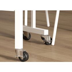 Стол складной Homcom 83A-049V80AK 26/120x80x73 cm (Brown/White) Thumb