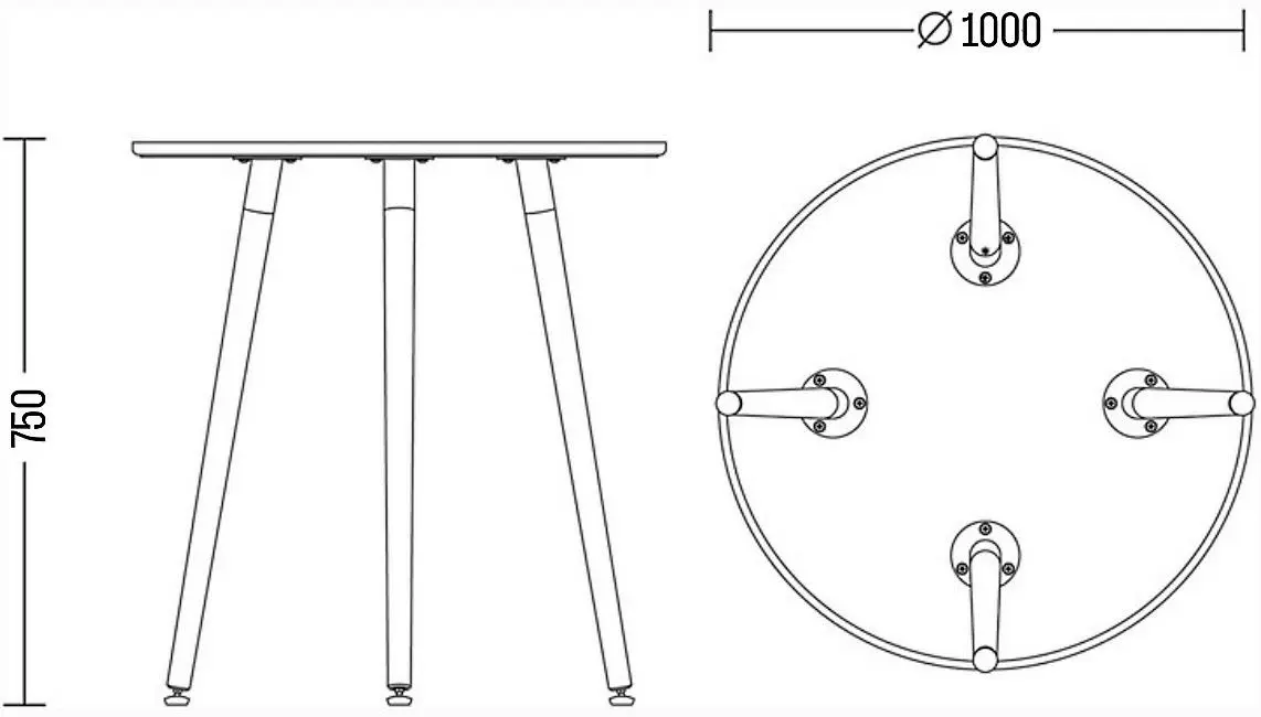 Masa Nowy Styl Modern Lite 4L (White)