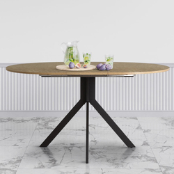 Masa extensibila Nowy Styl Argon (Black/Natural)