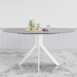 Masa extensibila Nowy Styl Argon (White/Gray)