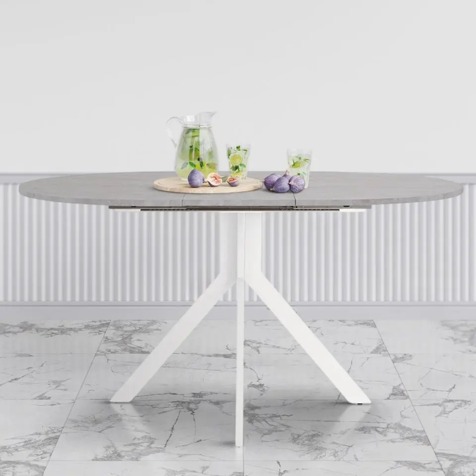 Стол раскладной Nowy Styl Argon (White/Gray)