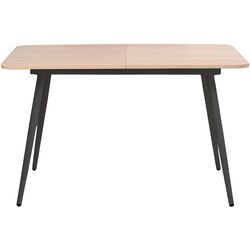 Masa plianta Nowy Styl Casey 120/160 cm (Oak/Black) Thumb