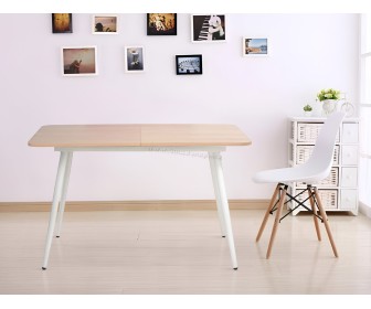 Стол складной Nowy Styl Casey 120/160 cm (Oak/White)