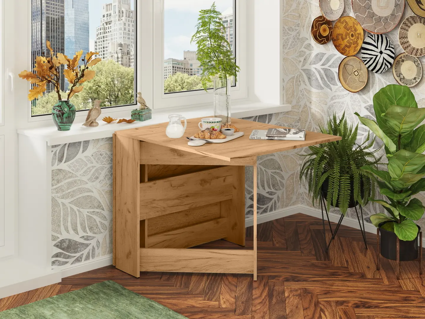 Стол-тумба Пехотин 3 (Дуб Тахо)