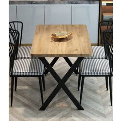 Стол Prestige X Leg 70x110 (Pine/Black)