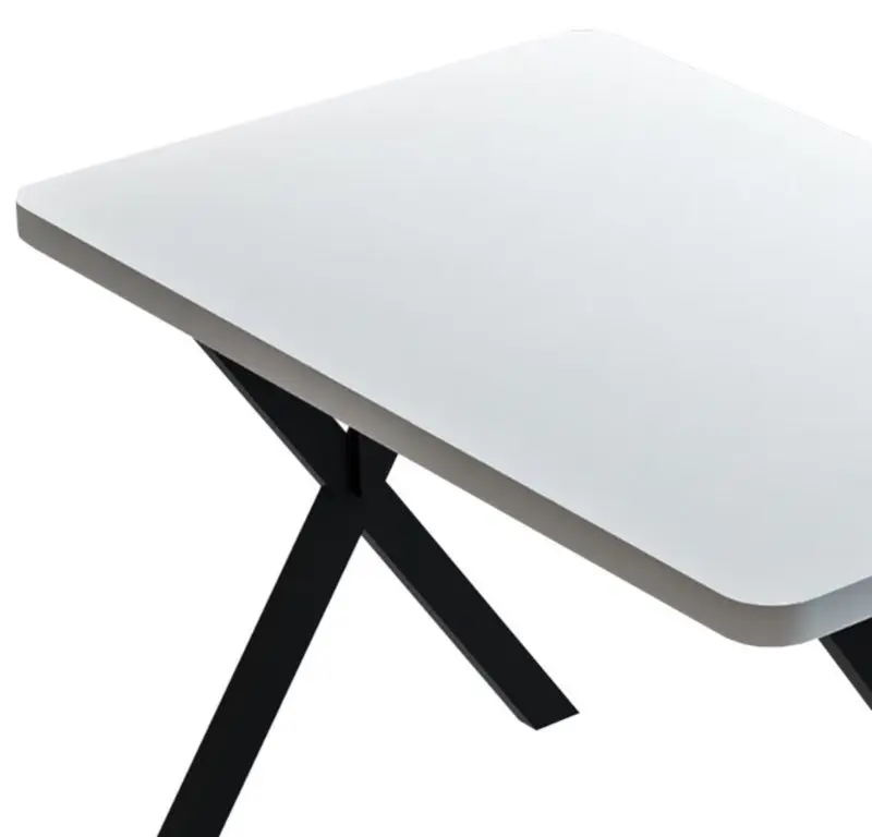 Стол Prestige WH X Leg 70x110 (White/Black) - 4