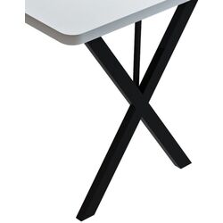 Стол Prestige WH X Leg 70x110 (White/Black) Thumb