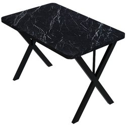 Стол Prestige Bendir X Leg 70x110 (Black Marble/Black) Thumb
