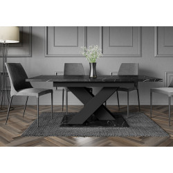 Masa extensibila Prospero Bronx (Royal Marble Black/Black) Thumb