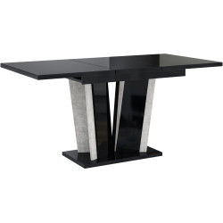 Стол раскладной Prospero Doha 2 (Black Gloss/Stone) Thumb