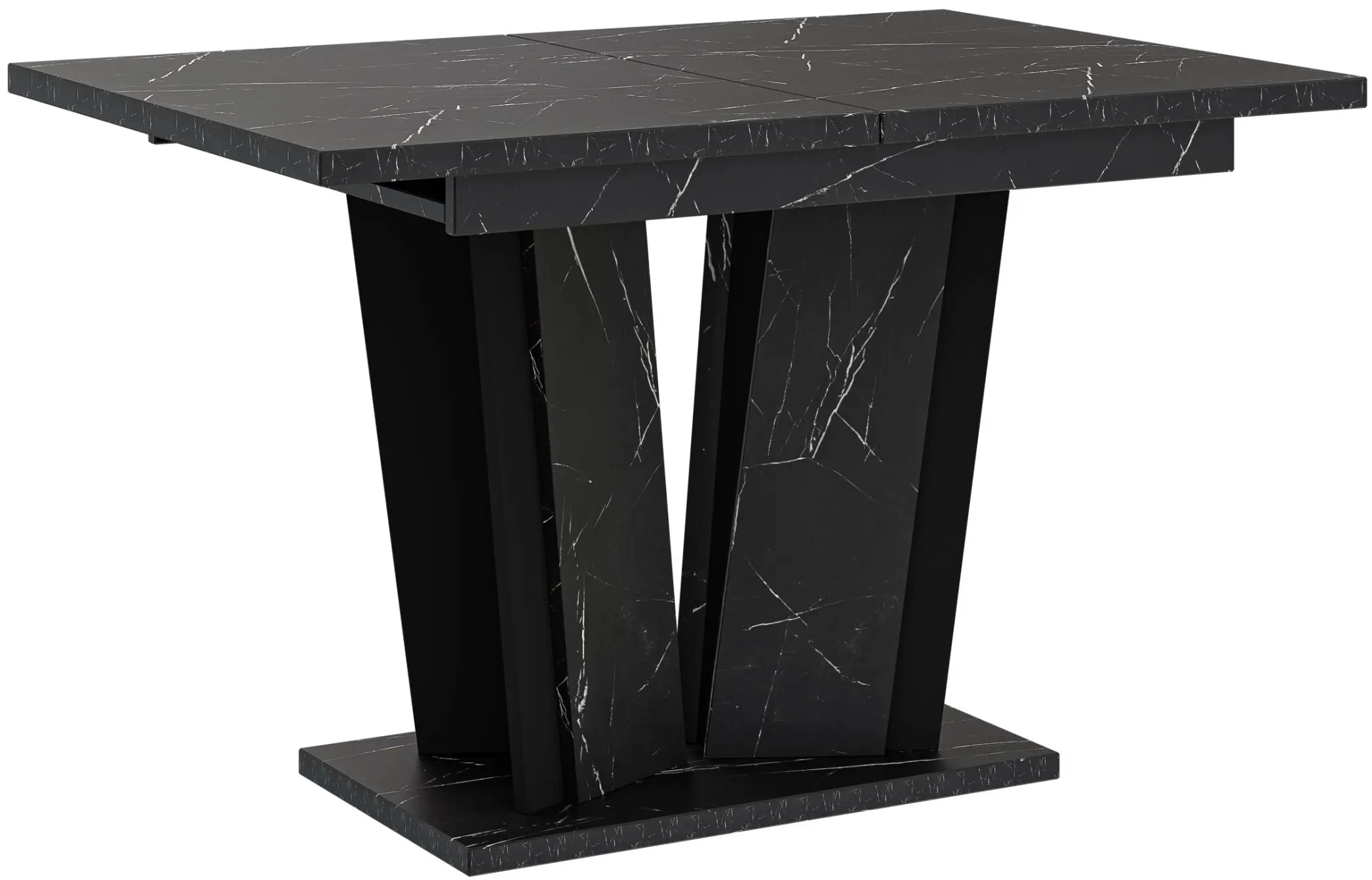 Стол раскладной Prospero Doha 2 (Royal Marble Black/Black) - 3