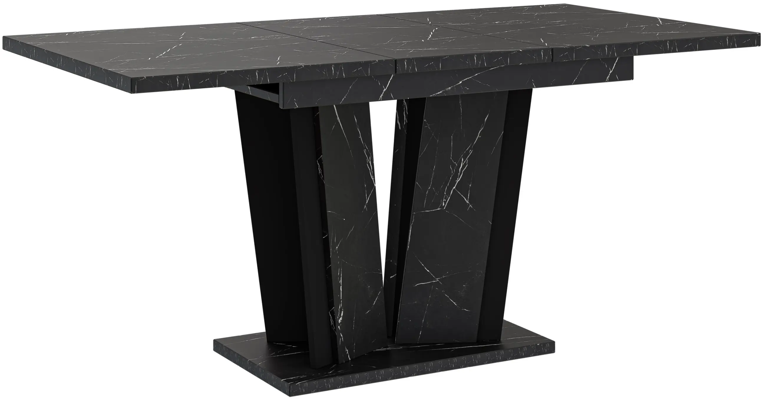 Стол раскладной Prospero Doha 2 (Royal Marble Black/Black) - 4