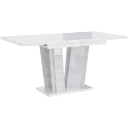 Стол раскладной Prospero Doha 2 (White Gloss/Stone) Thumb