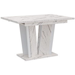 Стол раскладной Prospero Doha 2 (White Marble/White) Thumb