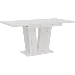 Стол раскладной Prospero Doha 2 (White Marble/White) Thumb