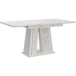 Стол раскладной Prospero Doha (White Marble/White) Thumb