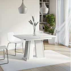 Стол раскладной Prospero Doha (White/Stone)