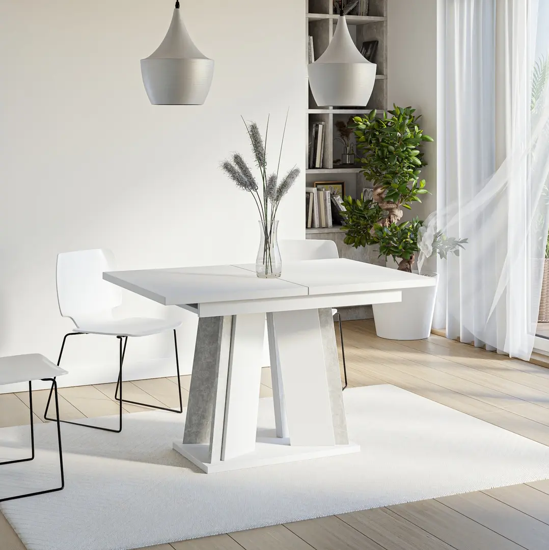 Стол раскладной Prospero Doha (White/Stone)