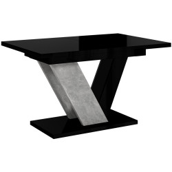 Masa extensibila Prospero Dubaj (Black Gloss/Stone) Thumb