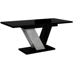 Masa extensibila Prospero Dubaj (Black Gloss/Stone) Thumb