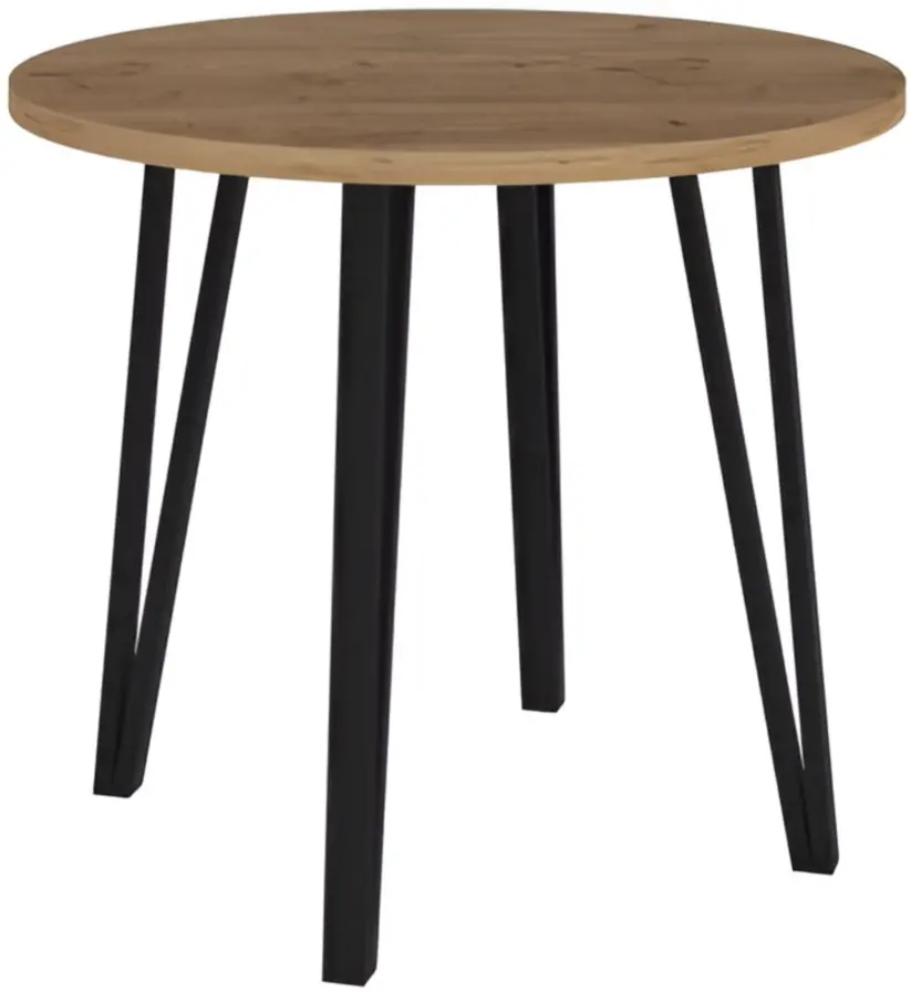 Стол Showdeko Xana 90 (Sepet Oak/Black) - 3
