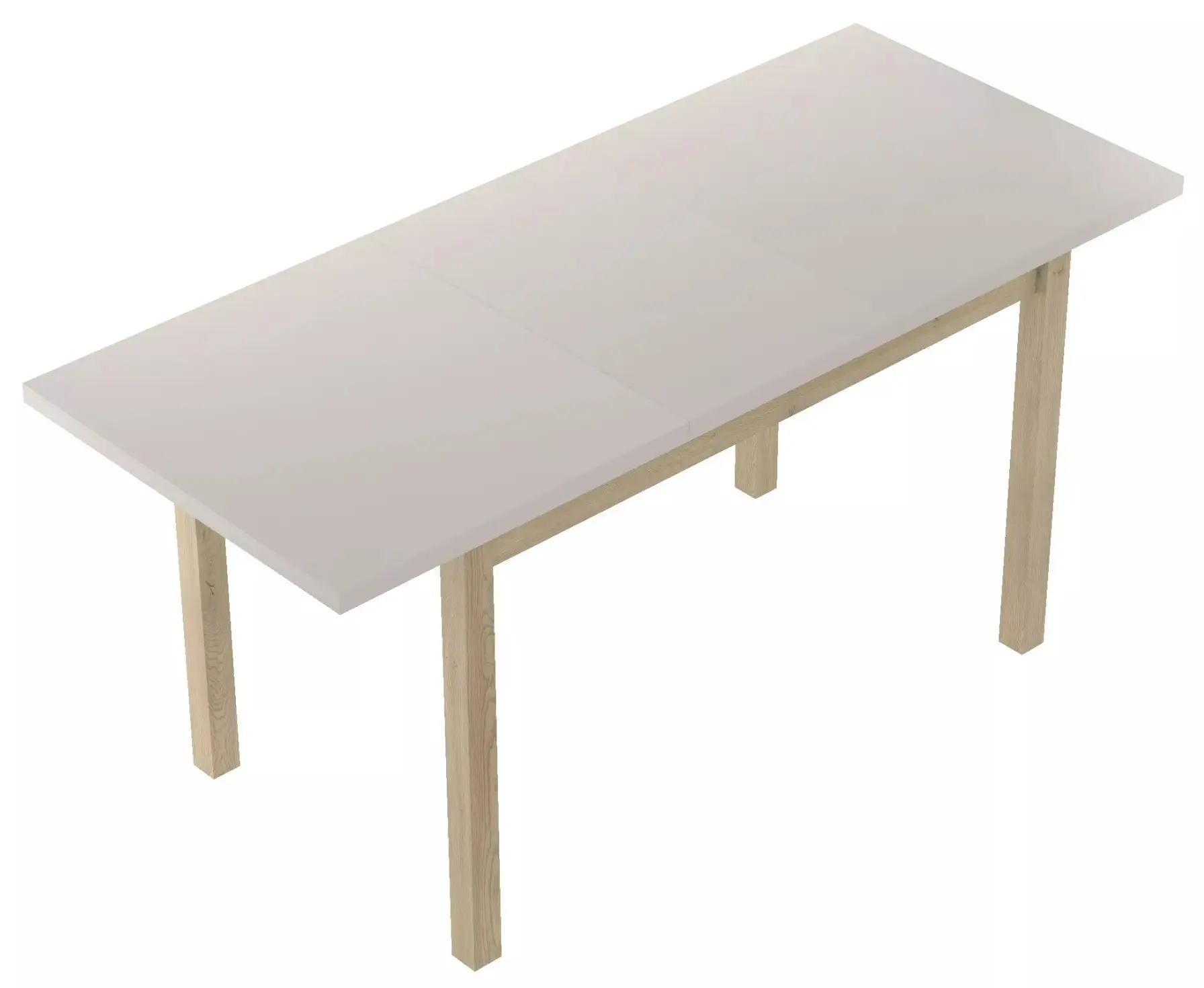 Стол раскладной Signal Adam 120/160 (Cashmere/Cremona Torro Oak) - 3