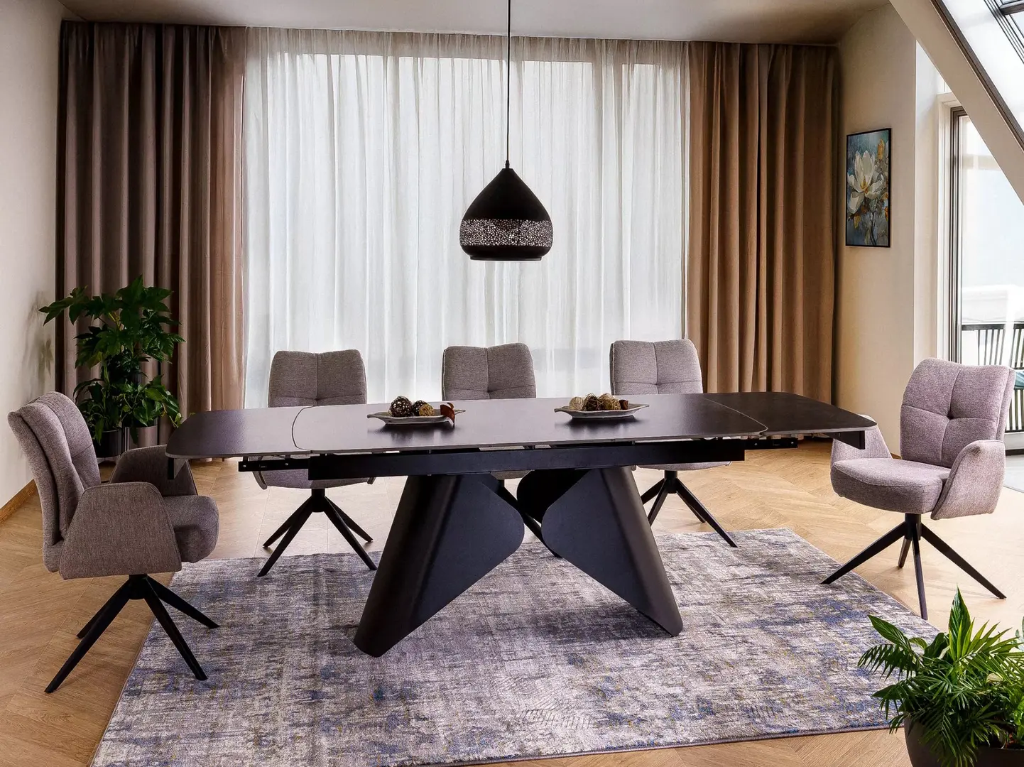 Masa extensibila Signal Armando 160/240 (Black)