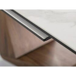 Masa extensibila Signal Bonucci Ceramic 200 Statuario Venato (White/Walnut) Thumb