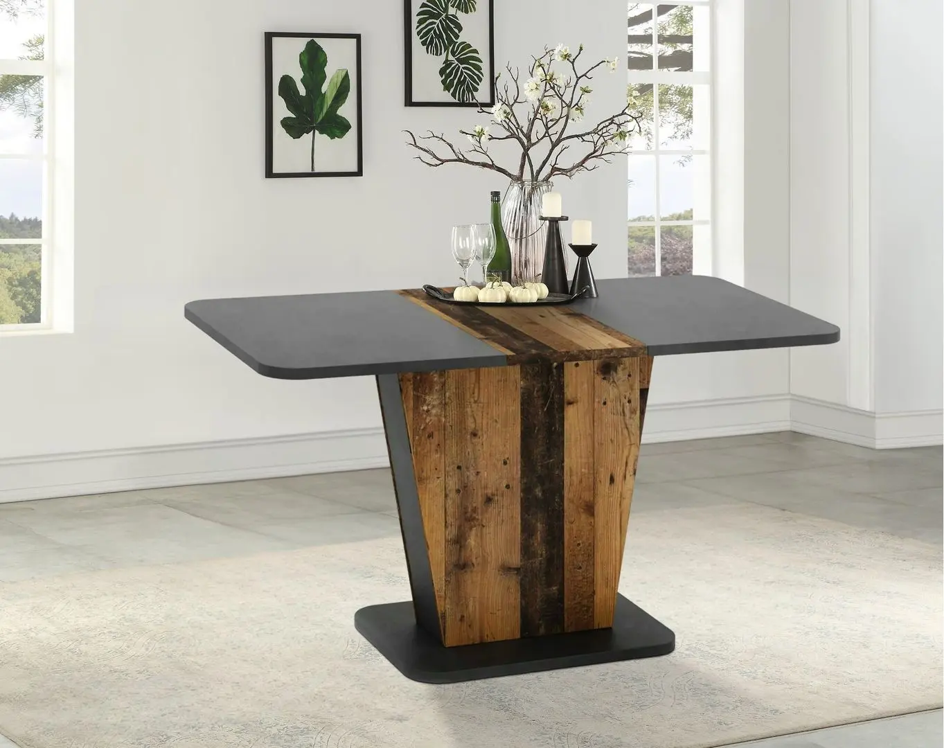 Стол раскладной Signal Calipso 110 (Matera/Old Wood)