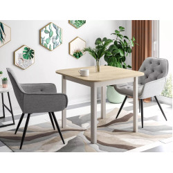 Masa extensibila Signal Dante II 90/130 (Cremona Torro Oak/Cashmere)