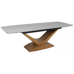 Masa extensibila Signal Dolce Ceramic 180/240 (White/Oak) Thumb