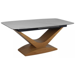 Masa extensibila Signal Dolce Ceramic 180/240 (White/Oak) Thumb