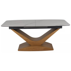 Masa extensibila Signal Dolce Ceramic 180/240 (White/Oak) Thumb