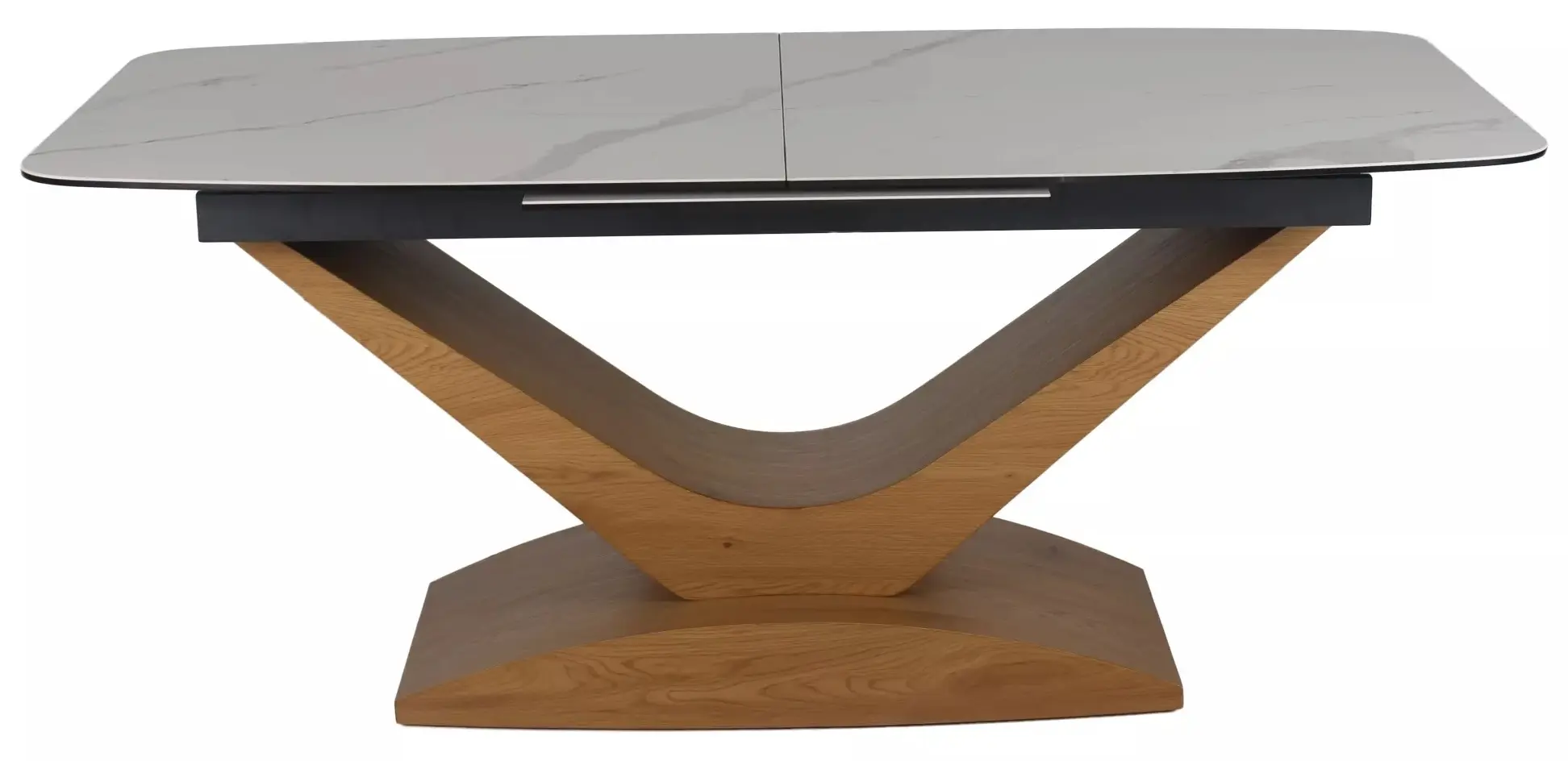 Masa extensibila Signal Dolce Ceramic 180/240 (White/Oak)