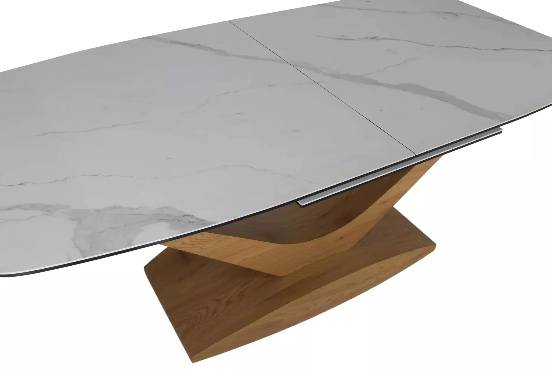 Masa extensibila Signal Dolce Ceramic 180/240 (White/Oak)