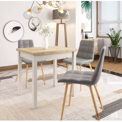 Masa extensibila Signal Flip 80/160 (Cremona Torro Oak/Cashmere)