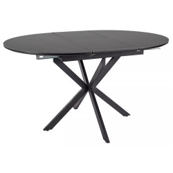 Стол раскладной Signal Gaston Ceramic 100/135 (Black) Thumb