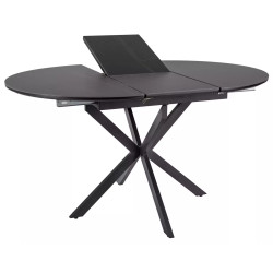 Стол раскладной Signal Gaston Ceramic 100/135 (Black) Thumb