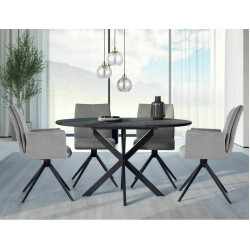 Masa extensibila Signal Gaston Ceramic 100/135 (Black)